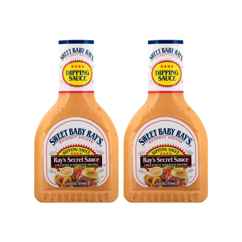 Sweet Baby Ray's Salsa de inmersión, salsa secreta (14 onzas (paquete de 2)