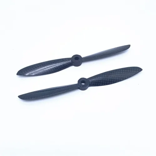 Miniatura 10 de KingVal Reemplazo de 2 pares de hélice CW/CCW de fibra de carbono 1245 compatible con RC Quadcopter Drone Black 2 Pairs 1245
