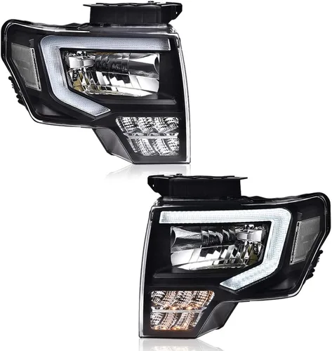 Miniatura 30 de GRAND ORANGE Par de faros delanteros compatibles con Toyota Tacoma 2005 2006 2007 2008 2009 2010 2011 lente transparente cromado carcasa ámbar