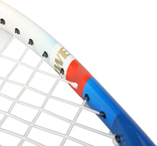 Miniatura 8 de RiToEasysports Raqueta de tenis para adultos, de aleación de aluminio de 27 pulgadas, ligera, para principiantes, jugadores intermedios
