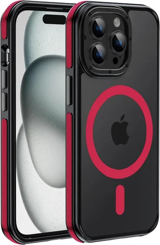 Miniatura 39 de Funda para iPhone 17 Pro Max con protector de lente de cámara [protección de grado militar de 10 pies] compatible con MagSafe a prueba de golpes