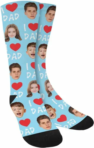 Miniatura 99 de Artsadd Calcetines personalizados para mujeres y hombres, amantes de los perros y gatos, regalos divertidos unisex personalizados