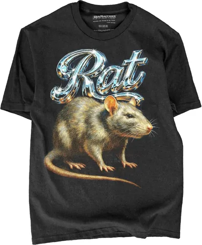 Miniatura 21 de Camiseta de Heavy Metal de los 80s con Animal en Negro - 100% Algodón - para Hombre y Mujer