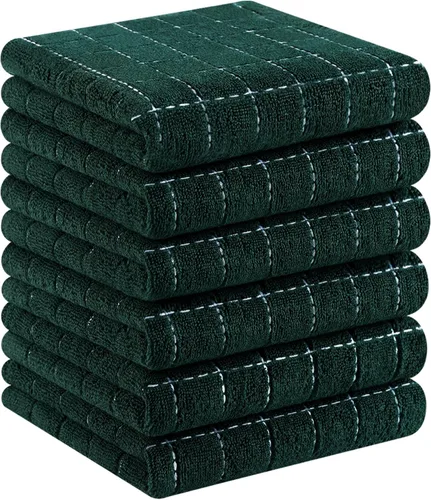 Miniatura 67 de Homaxy Paños de cocina 100% algodón de felpa, toallas de cocina ultra suaves y absorbentes para la cocina, adecuadas para secar y lavar platos