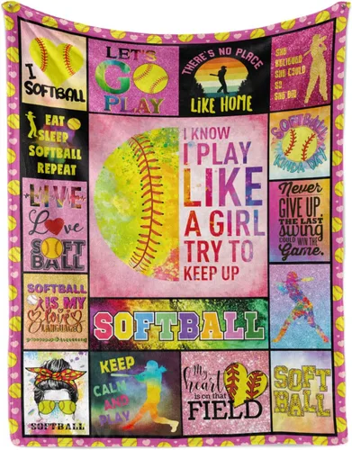 Miniatura 8 de Manta de baile para niñas, franela suave y cálida manta deportiva de baile para niñas, niños, adolescentes, niños, amantes de la danza para todas
