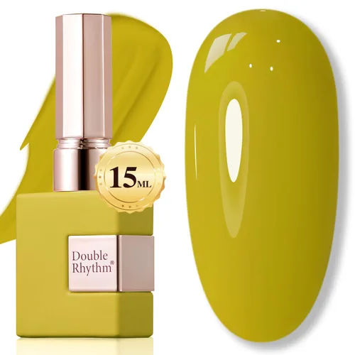 Miniatura 89 de Double Rhythm 15ml de esmalte de uñas en gel, color puro, mismo color, misma botella, esmalte de uñas de remoción para arte de manicura en salón