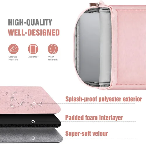 Miniatura 5 de TiMOVO - Funda para tablet de 9-11 pulgadas con correa para el hombro para iPad 11 pulgadas A16 2025, iPad 10.ª generación 10.9"/10.2", Galaxy Tab