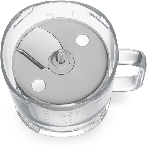 Miniatura 7 de SMEG Batidora de mano y procesador de alimentos HBF03 con accesorio HBFP11 - Estilo retro, motor de 350 W, velocidad variable, tazón Tritan Renew