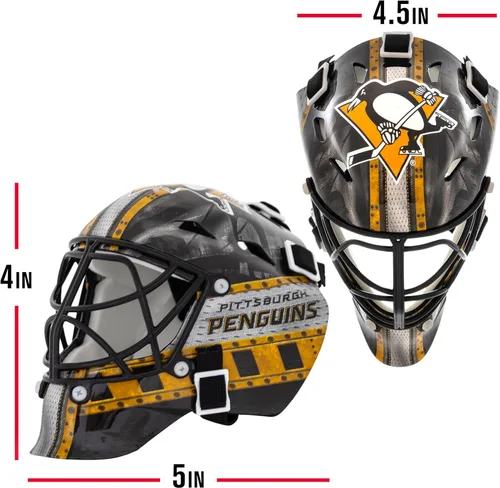 Miniatura 2 de Franklin Sports mini máscara para portero con logo de la NHL