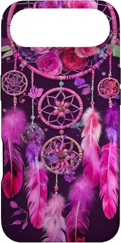 Miniatura 27 de Feather and Flower Dream Catcher Designed Case for iPhone 17