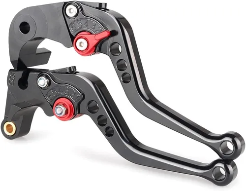 Miniatura 14 de motocicleta corto freno Palanca de embrague para KAWASAKI VERSYS 1000 2015 – 2016 Vulcan/S 650 cc 2015 – 2016 Versys (650CC) 2015 – 2016, Negro