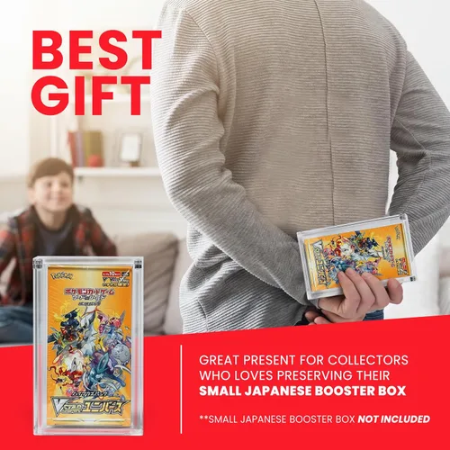 Miniatura 5 de Cajas de exhibición acrílicas para paquete especial de cajas de booster japonesas pequeñas, Pack de 1