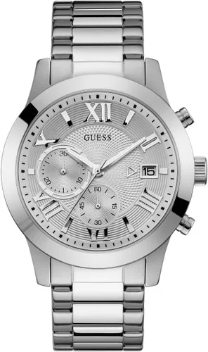 Miniatura 16 de GUESS Reloj de pulsera cronógrafo de acero inoxidable Gunmetal
