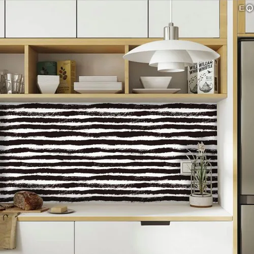 Miniatura 18 de 12 calcomanías mate para azulejos de pared, despegar y pegar, autoadhesivas, calcomanías de vinilo para azulejos de pared, adhesivo de PVC