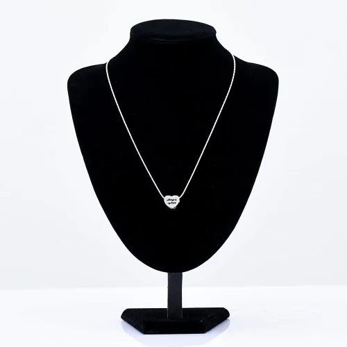 Miniatura 32 de constantlife Joyería de cremación para cenizas – Colgante de corazón conmemorativo collar de urna conmemorativa soporte para cenizas de acero