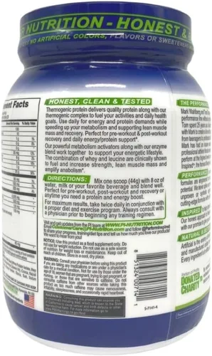 Miniatura 2 de Performance Inspired Nutrición Dieta y Energía Proteína de Suero Rasgado, Sueño de Chocolate Oscuro; Estilo #: RWDKC