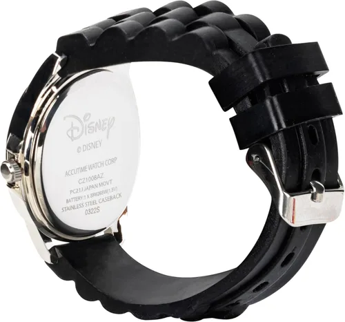 Miniatura 7 de Accutime Disney Pixar Cars Lightning McQueen Reloj de enseñanza del tiempo para niños con esfera interactiva de carreras