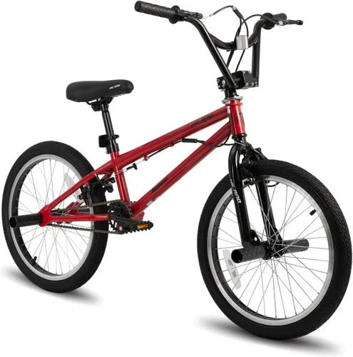Miniatura 9 de HILAND 20 inch Kids BMX Bicycle for Boys Girls Age 5-12 Years Old, 360 Degree Gyro & 4 Pegs, Kids Bike for Beginner-Level to Advanced Riders