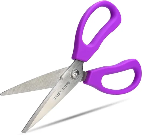 Miniatura 10 de KUNIFU Tijeras de cocina, tijeras de cocina multiusos, tijeras resistentes para desprenderse, utensilios - azul