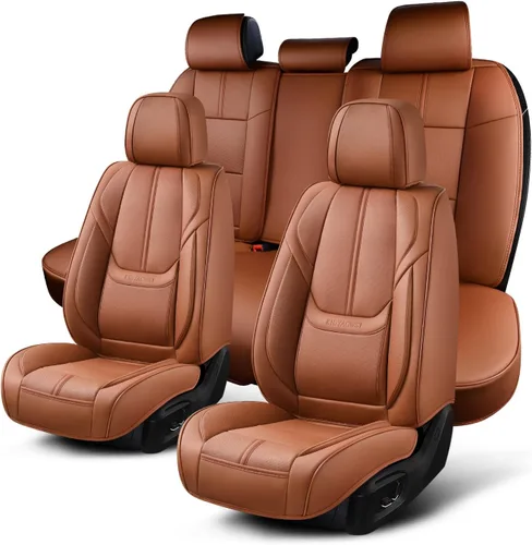 Miniatura 18 de Fundas de Asiento de Automóvil Accesorios Asiento Delantero Protector de Cojín de Cuero Transpirable Impermeable Funda de Asiento para Automóviles