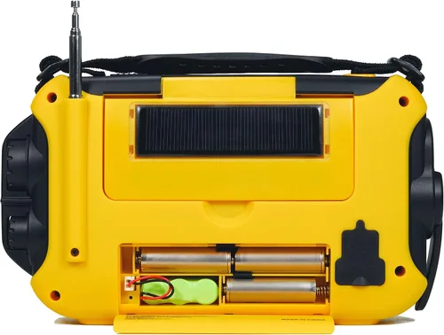 Miniatura 6 de Kaito Voyager Pro KA600 - Radio de emergencia digital solar con generador eléctrico, manivela giratoria, transmite AM, FM, LW, SW y NOAA, radio