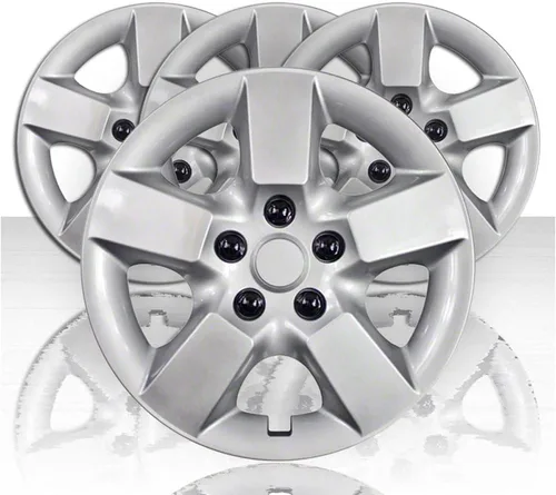Miniatura 2 de Juego de 4 tapacubos plateados de 16" para Nissan Rogue 2008-2015