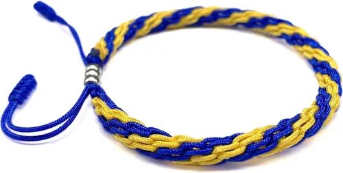 Miniatura 4 de LAMIBEE Pulsera con código de bandera de país, pulsera de cuerda de protección y sufrimiento de la suerte, pulsera tibetana, pulsera de cuerda