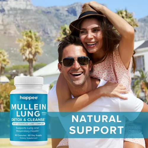 Miniatura 7 de Extracto de hoja de gordolobo para desintoxicación y limpieza pulmonar – Limpieza pulmonar natural para fumadores – Suplemento de salud pulmonar 9