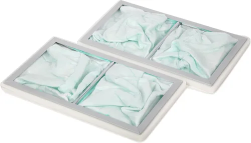 WEN Filtros de aire para carpintería, filtro interior de 1 micrón para sistemas de filtración de aire de 400 CFM, paquete de dos (90243-026-2)