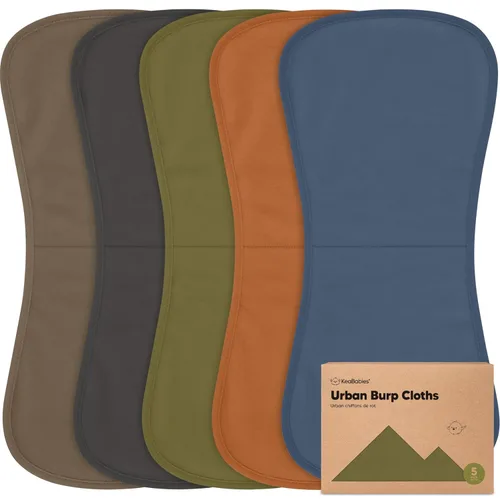 Miniatura 25 de Paños orgánicos para bebés, niños y niñas, paquete de 5, ultra absorbente, paño para eructar, ropa para recién nacidos, toalla para la leche, babero