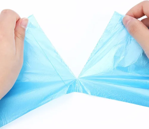 Miniatura 7 de Bolsas de basura pequeñas de 4 galones, bolsas de basura pequeñas para cocina, bolsas de basura de material fino, tamaño pequeño de 15 litros