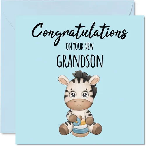 Miniatura 9 de Stuff4 Nueva tarjeta de bebé niña – Nueva hija – Tarjetas de felicitación para recién nacido, tarjetas de felicitaciones bien hechas, regalos