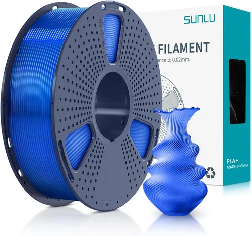 Miniatura 68 de SUNLU - Filamento PLA Plus para impresora 3D, 1.75 mm, bobina de 1 kg (2.2 lb), enrollado de forma ordenada, precisión dimensional ±0.02 mm