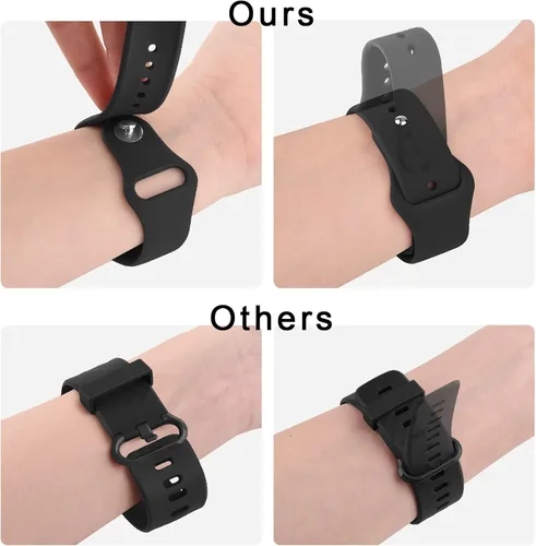Miniatura 5 de Vanjua Bandas compatibles con Amazfit GTS 4 / GTS 4 Mini / GTS 3 / GTS 2 / GTS 2e / GTS 2 mini / GTS, paquete de 3 correas de repuesto deportivas