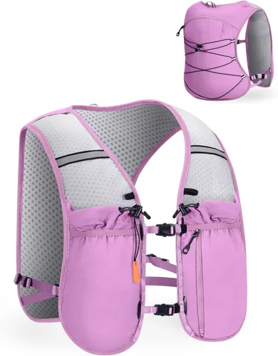 Miniatura 15 de ECOHUB Mochila de hidratación para correr, mochila ligera de hidratación para senderismo, ciclismo, maratón, mochila para mujeres y hombres