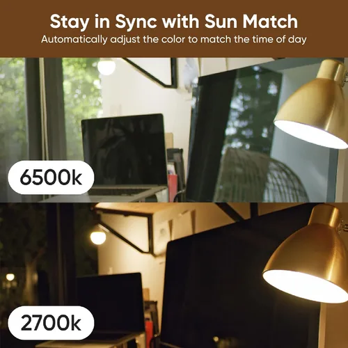 Miniatura 4 de Wyze Color de la bombilla, bombilla inteligente Wi-Fi BR30, base E26, equivalente a 75 W, 950 lúmenes, 16 millones de colores y blanco sintonizable