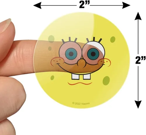 Miniatura 6 de Bob Esponja Cara Sonriente Planificador Calendario Scrapbooking Artesanía Pegatinas