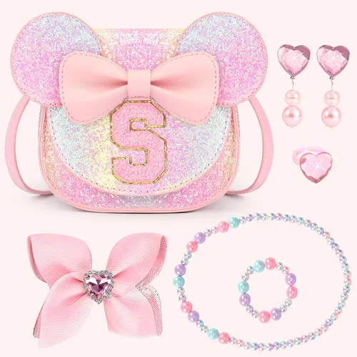 Miniatura 5 de mibasies Regalos de Bolso para Niñas Pequeñas: Regalos para Niñas de 3 Años, Set de Bolso de Juguetes de Ratón