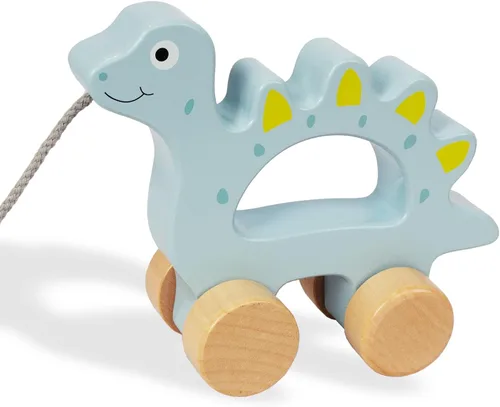 Juguetes de Madera para Bebés Coche, Juguetes de Madera para Bebés, Juguetes de Arrastre para Niños Pequeños, Juguetes de Desarrollo para Niña y