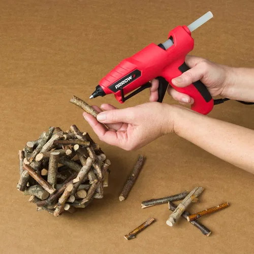 Miniatura 2 de Arrow Fastener GT80 - Pistola de pegamento profesional resistente para manualidades, decoración, tapicería ligera, reparación general del hogar