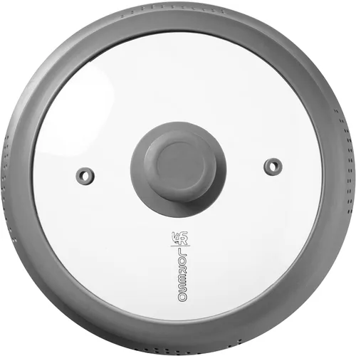 Miniatura 6 de Cubierta antisalpicaduras para microondas para alimentos - Cubierta de plato de vidrio de silicona, ventilada con perilla de agarre de silicona