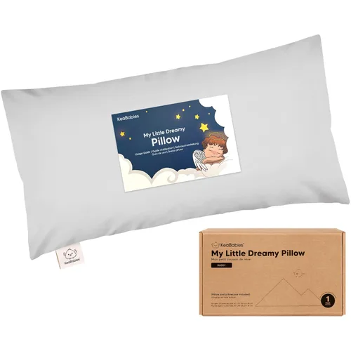 Miniatura 32 de Almohada Mini para Niños Pequeños con Funda - 9x13 My Little Dreamy Almohada de Viaje para Niños para Dormir, Cama de Niños, Pequeña, Minúscula