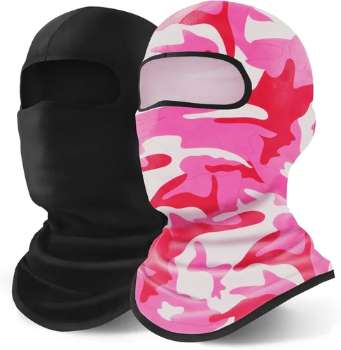 Miniatura 13 de YESLIFE Pasamontañas de esquí para hombres, máscara facial de verano para cascos de motocicleta, accesorios de motocross, polaina de cuello, bandanas