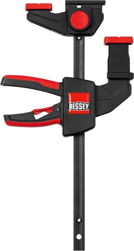 Miniatura 7 de BESSEY GTR12 Abrazadera de mesa de acero con capacidad de 4 11/16 x 2 5/16 de profundidad de garganta y 400 libras de fuerza de sujeción