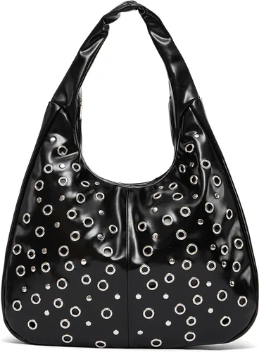 Miniatura 45 de NEWBELLA Bolso Hobo para mujer - Bolso de hombro y bandolera de cuero sintético, bolso de mano espacioso para el trabajo y uso diario