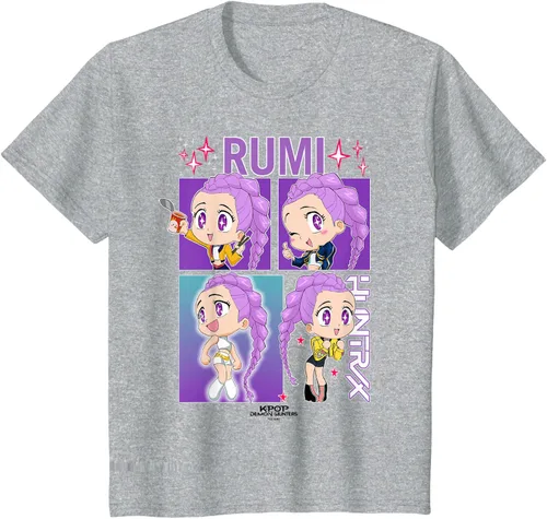 Miniatura 5 de Camiseta con licencia oficial de Kpop Demon Hunters Rumi
