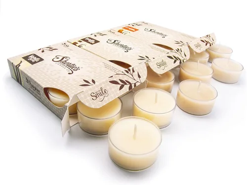 Miniatura 14 de Velas navideñas de alta calidad, paquete de 3 (18 velas de té altamente perfumadas) – Dicken's Navidad, árbol de Navidad, Nochebuena – Hecho