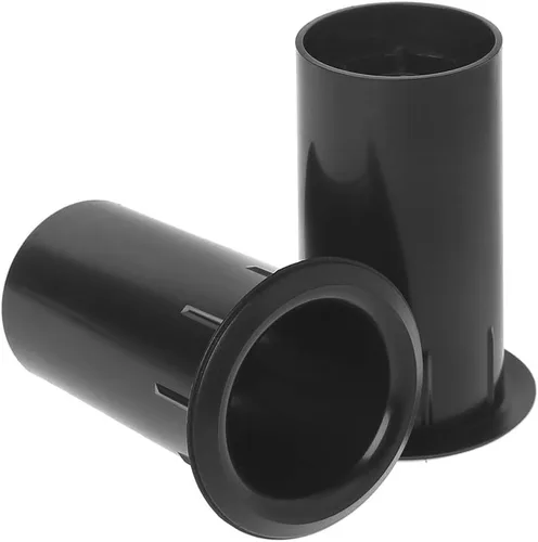 angwang Altavoces de subwoofer de 4 pulgadas Puertos Conectores Tubo Inversor Altavoz Ventilación, Diámetro: 3.5cm/1.38in, Negro