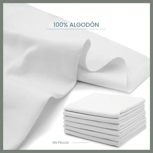 Miniatura 5 de VALENGO - Trapos sin pelusas, 100% algodón, trapos suaves para camisetas, paño sin pelusa para teñir madera, hierro fundido, polvo, pulido, pintura