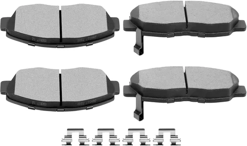 Miniatura 18 de SCITOO Juego de pastillas de freno de cerámica traseras D865 para Acura MDX 2001-2006, Honda Odyssey 2002-2004, Honda Pilot 2003-2008